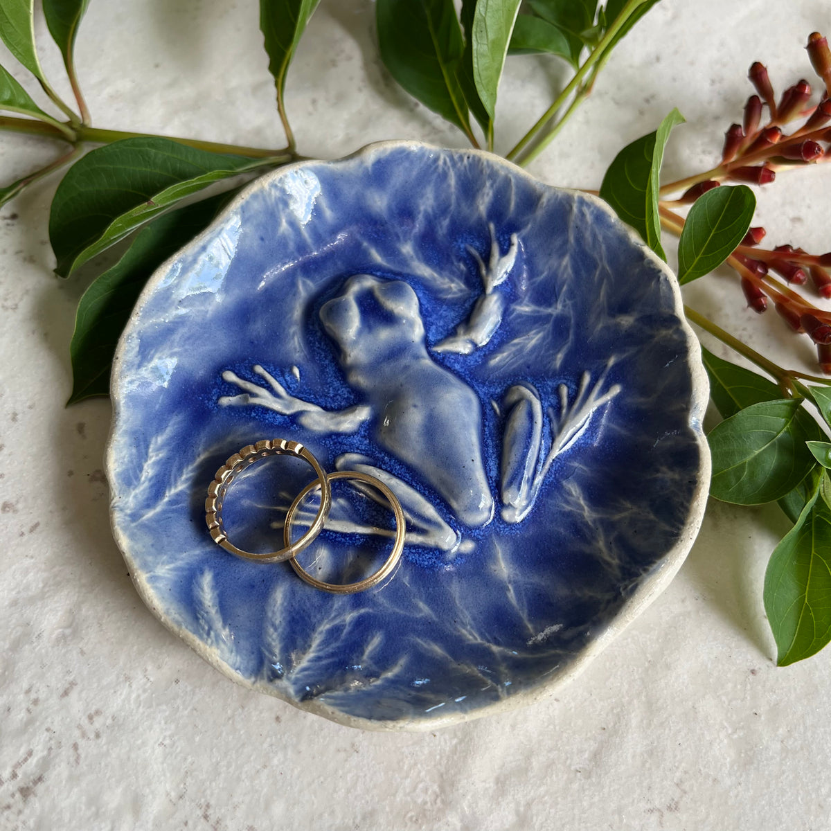 Grid trinket dish – Common Goods Pottery