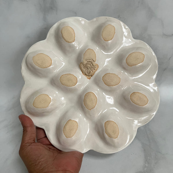 ET2 Ceramic Egg Tray for Deviled Eggs