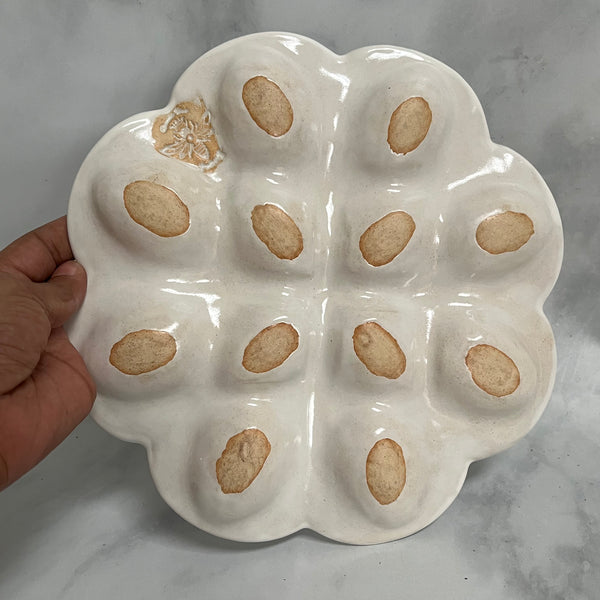 ET1 Ceramic Egg Tray for Deviled Eggs - Discounted