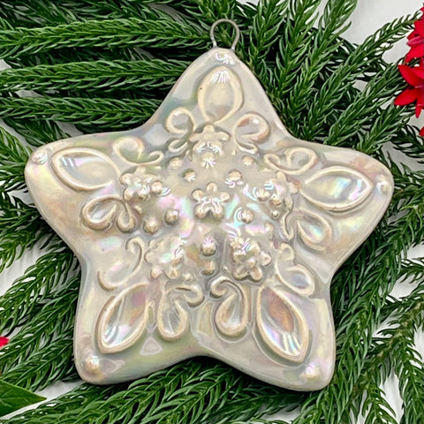 O5 Rainbow Luster Star Flowers Ornament FREE U.S. SHIPPING on Orders over $200.00