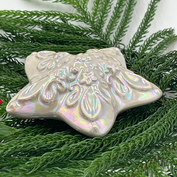 O5 Rainbow Luster Star Flowers Ornament FREE U.S. SHIPPING on Orders over $200.00