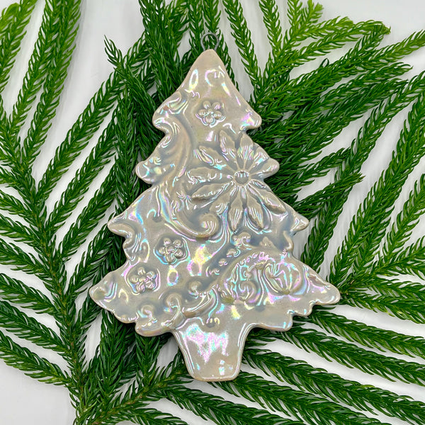 T1 Ceramic Holiday Christmas Tree Ornament FREE U.S. SHIPPING on Orders over $200.00