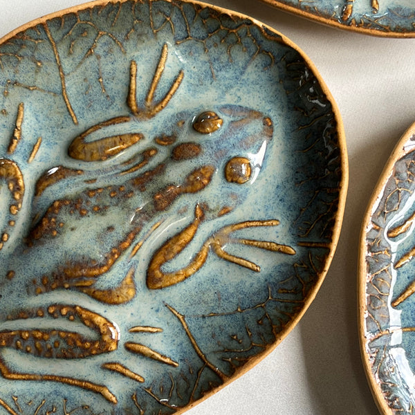 TD6 Ceramic Trinket Dish with Frog Design