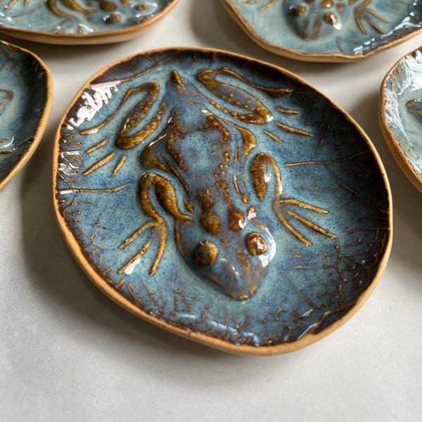 TD6 Ceramic Trinket Dish with Frog Design